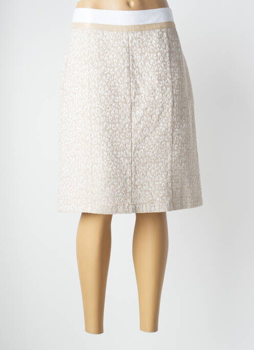 Fustă scurtă bej FRED SABATIER femeie