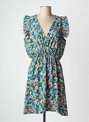 Rochie scurtă verde RUE DES ABBESSES femeie