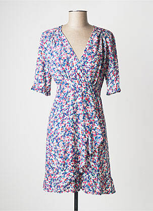 Rochie scurtă albastru RUE DES ABBESSES femeie