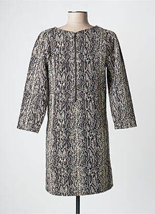Rochie scurtă mâneci 3/4 mâneci 3/4 negru VINTAGE LOVE femeie