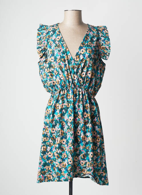 Rochie scurtă verde RUE DES ABBESSES femeie