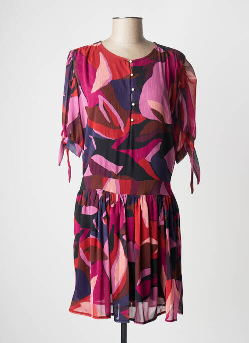 Rochie midi roșu RUE DES ABBESSES femeie