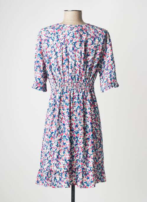 Rochie scurtă albastru RUE DES ABBESSES femeie