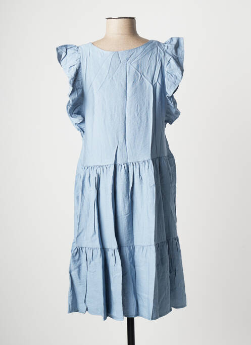 Rochie scurtă albastru VINTAGE LOVE femeie