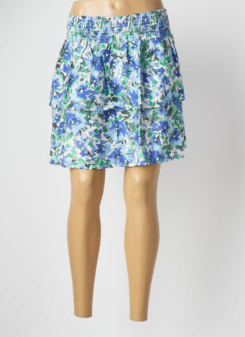 Fustă scurtă albastru GRACE & MILA femeie