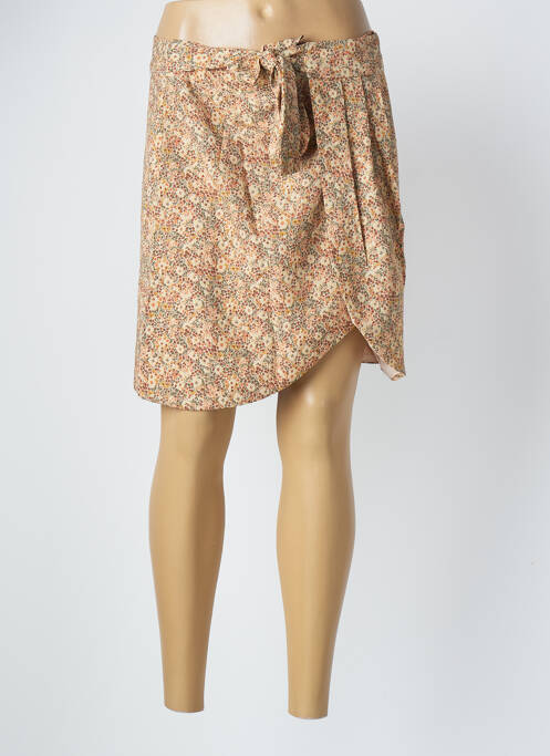 Fustă scurtă bej LOVIE & CO femeie