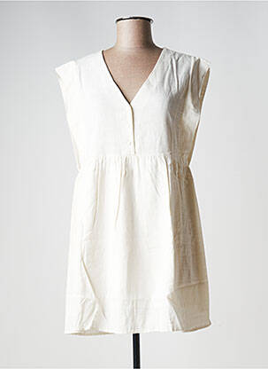 Rochie scurtă bej SEASON femeie