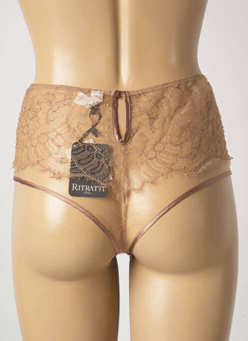 Chilot cu talie înaltă maro RITRATTI femeie