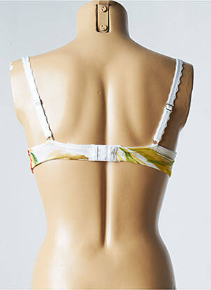 Sutien efect material satinat top sutien modelat portocaliu WACOAL femeie