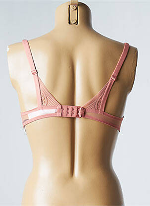 Sutien efect material satinat top bentiță roz CHANTELLE femeie