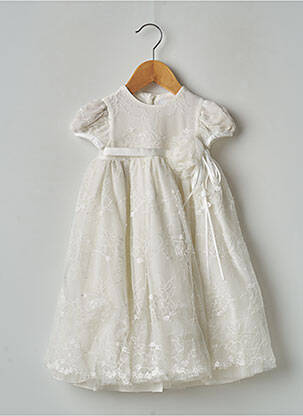 Rochie lungă bej ALETTA fată