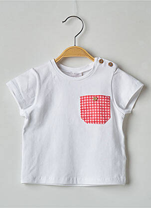 Tricou alb PAZ RODRIGUEZ fată