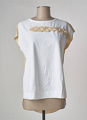 Top alb PIER ANTONIO GASPARI femeie