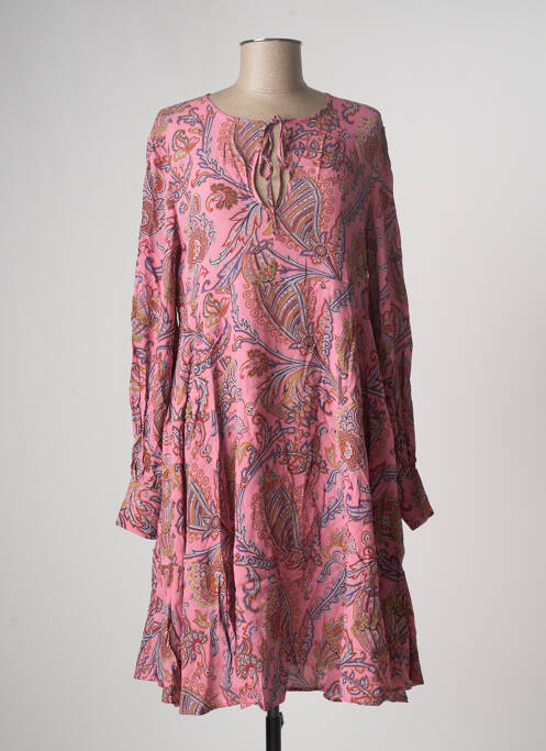 Rochie midi roz SPORTMAX femeie