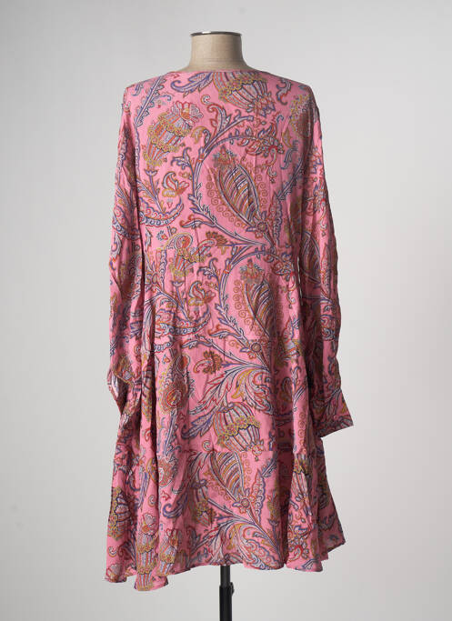 Rochie midi roz SPORTMAX femeie