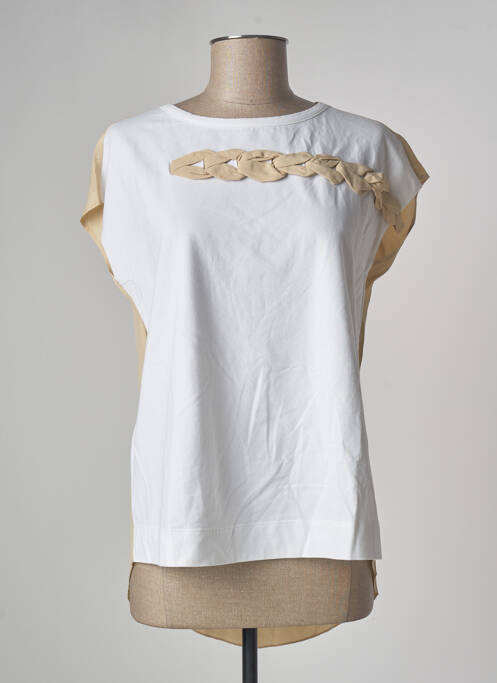 Top alb PIER ANTONIO GASPARI femeie