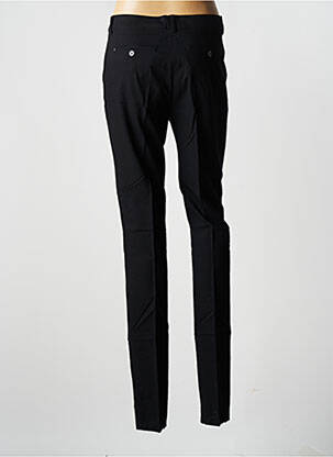 Pantalon slim talie înaltă talie înaltă negru SPORTMAX femeie
