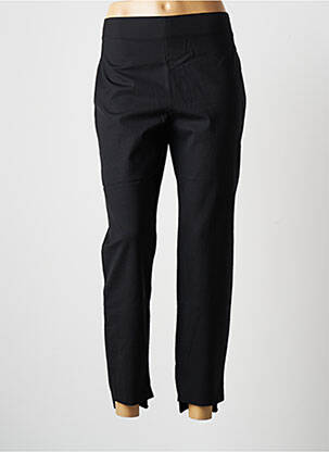 Pantalon 7/8 talie înaltă talie înaltă negru PIER ANTONIO GASPARI femeie