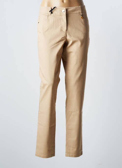 Pantalon slim bej PENNYBLACK femeie