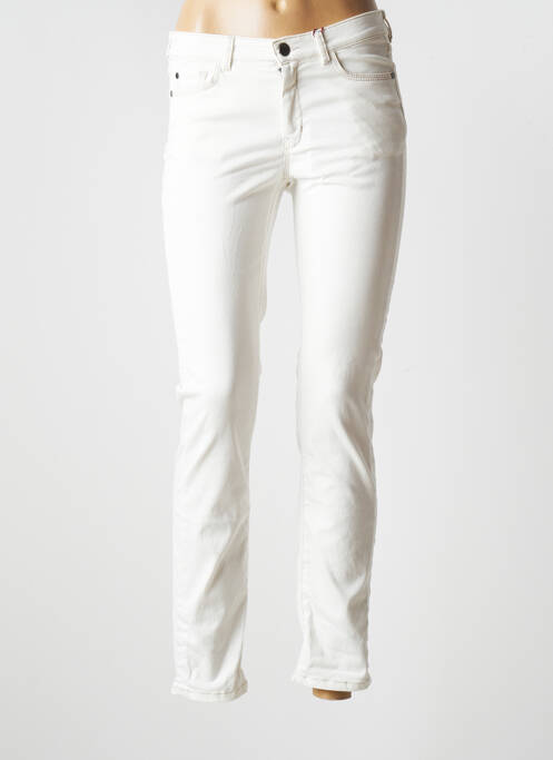 Blugi cu croială slim bej MAXMARA femeie