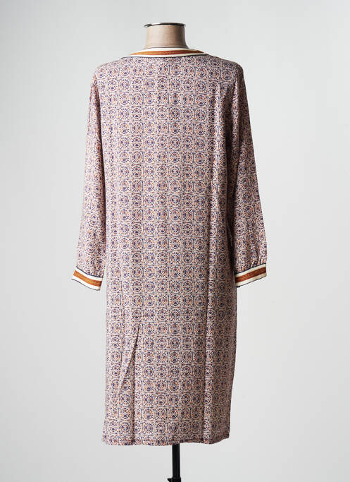 Rochie midi bej KANOPE femeie