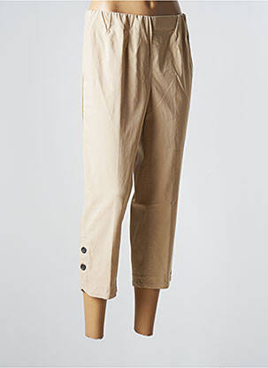 Pantalon trei sferturi bej CISO femeie