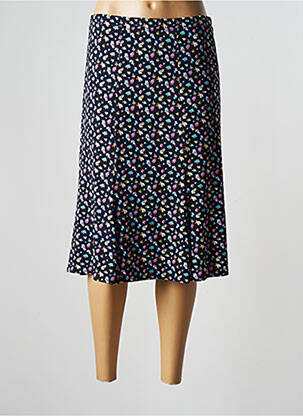 Fustă midi albastru GEVANA femeie