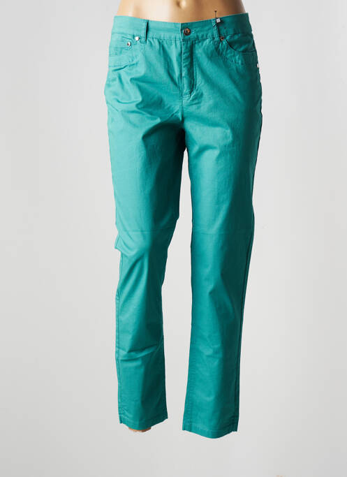 Pantalon slim verde JENSEN femeie