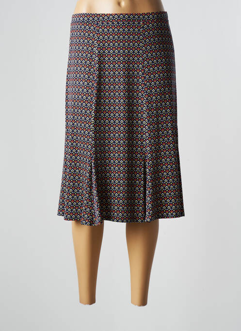 Fustă midi albastru GEVANA femeie