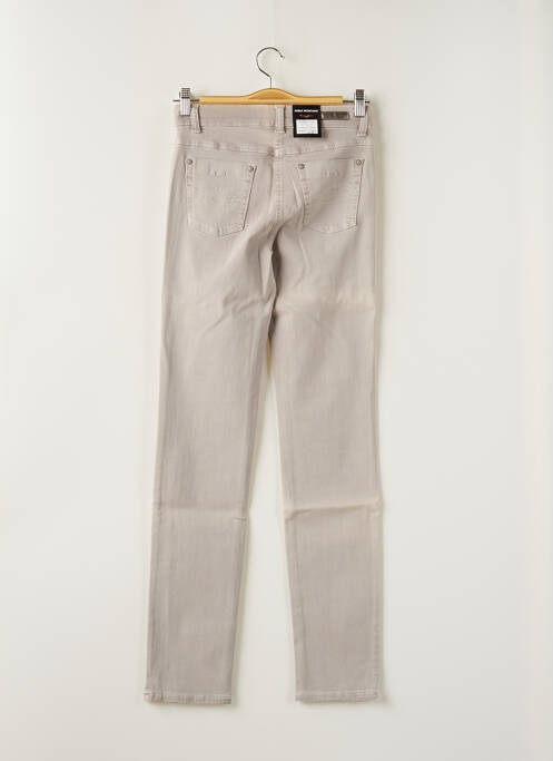 Pantalon slim gri ANNA MONTANA femeie