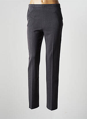 Pantalon slim talie elastică mărime normală gri FRANCE RIVOIRE femeie
