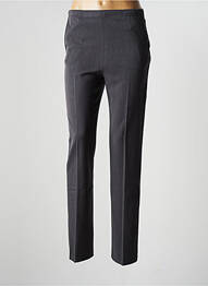 Pantalon slim talie elastică mărime normală gri FRANCE RIVOIRE femme