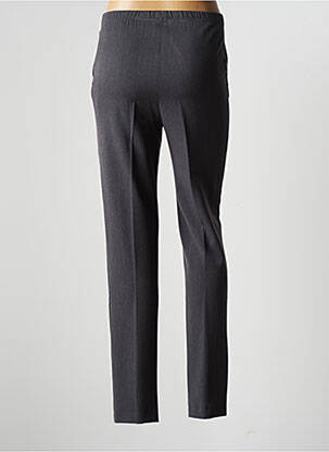 Pantalon slim talie elastică mărime normală gri FRANCE RIVOIRE femeie