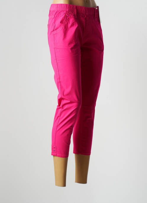 Pantalon trei sferturi roz S.QUISE femeie