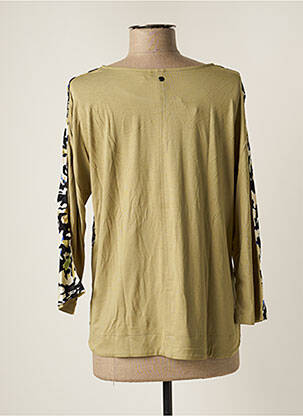 Bluză țesătură poplin mâneci 3/4 verde GERRY WEBER femeie
