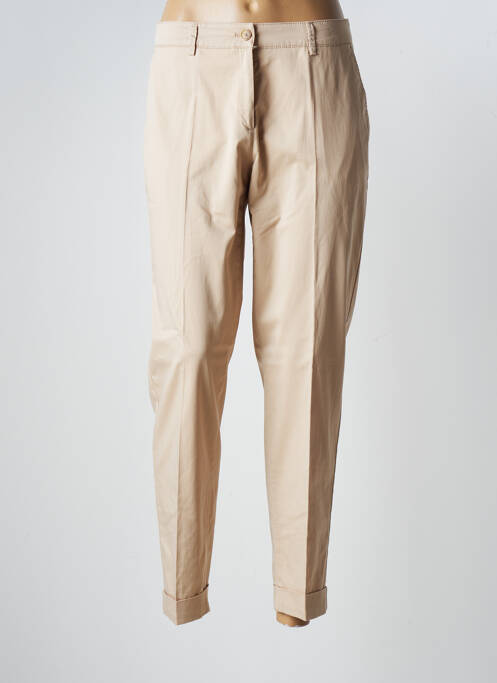 Pantalon slim bej BRAX femeie