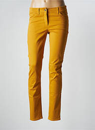 Pantalon slim elasticitate mărime normală galben GERRY WEBER femeie