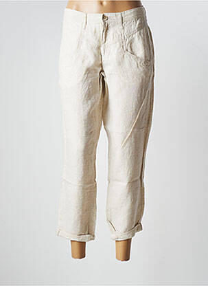 Pantalon 7/8 bej BRAX femeie