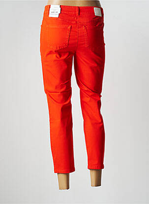 Pantalon 7/8 închidere cu fermoar sub clapetă cu nasturi mărime normală portocaliu GERRY WEBER femeie