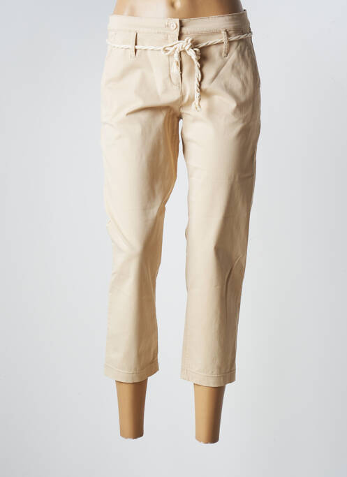 Pantalon trei sferturi bej BRAX femeie