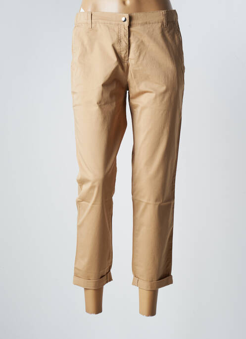 Pantalon 7/8 bej BRAX femeie