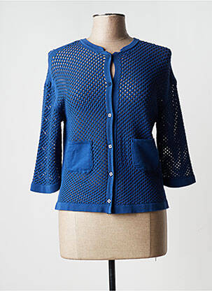 Vestă cu mâneci lungi albastru LUNATISME femeie