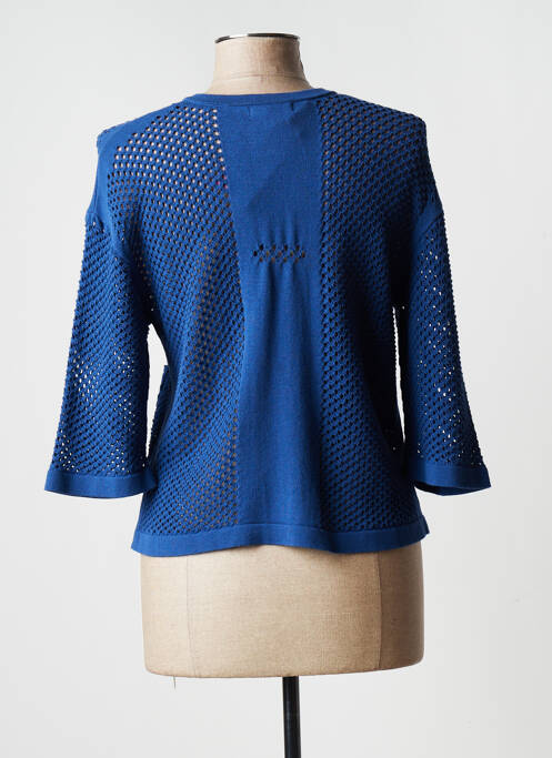 Vestă cu mâneci lungi albastru LUNATISME femeie