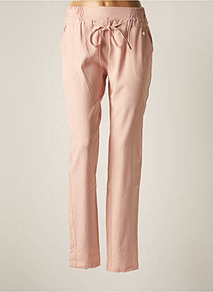 Pantalon chino roz LE PETIT BAIGNEUR femeie