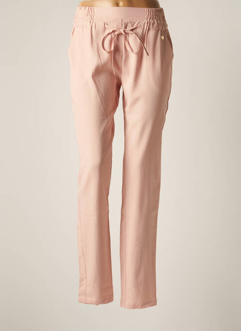 Pantalon chino roz LE PETIT BAIGNEUR femeie