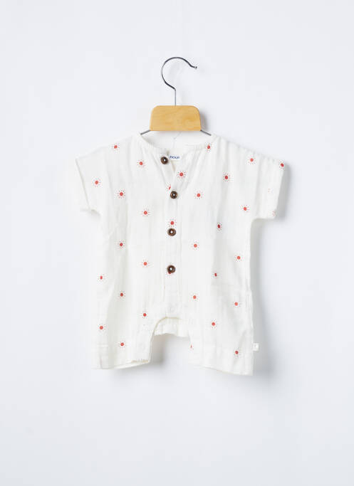 Salopetă scurtă bej NOUKIE'S fată