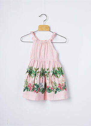 Rochie midi roz MAYORAL fată