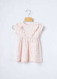 Rochie midi mâneci scurte mâneci scurte roz NOUKIE'S fille