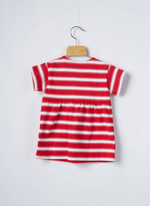 Rochie midi roșu PETIT BATEAU fată