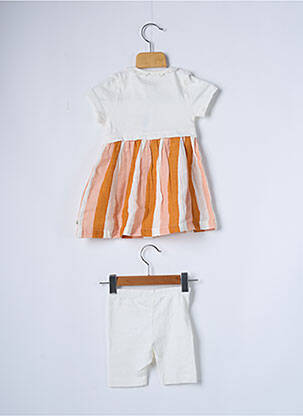 Set pantaloni talie elastică bej NOUKIE'S fată